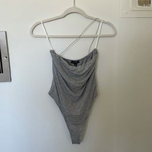 Grey bodysuit